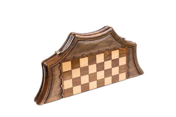 Stjörnulaga skák Millennium Chessgenius rafeindasett Lúxus viðarstykki
