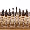 Chess-Kotra teppi Klassísk lúxus skáksett Ástralía