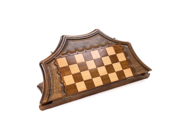 Stjörnulaga skák Millennium Chessgenius rafeindasett Lúxus viðarstykki