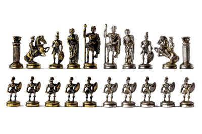 Brons Chess Figures Luxury Board