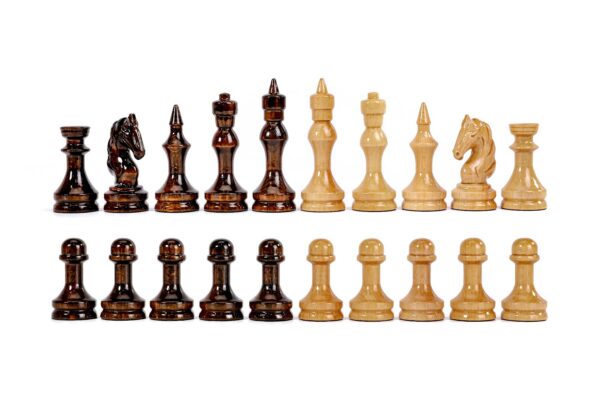 Chess Figures Klassísk lúxus nútímasett