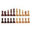 Chess Figures Klassískt lúxus glersett