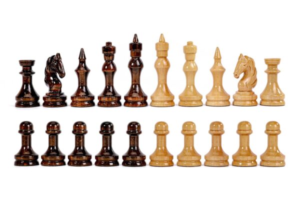 Chess Figures Classic Lúxus borð