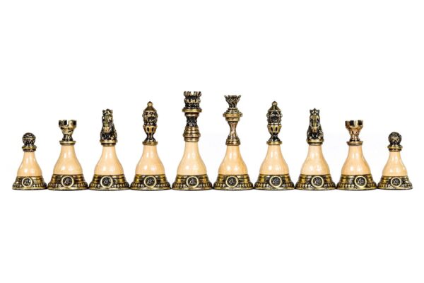 Chess Figures Brons-Wood Luxury Grandmaster súkkulaðistykki