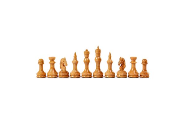 Chess Figures Klassískt lúxus glersett