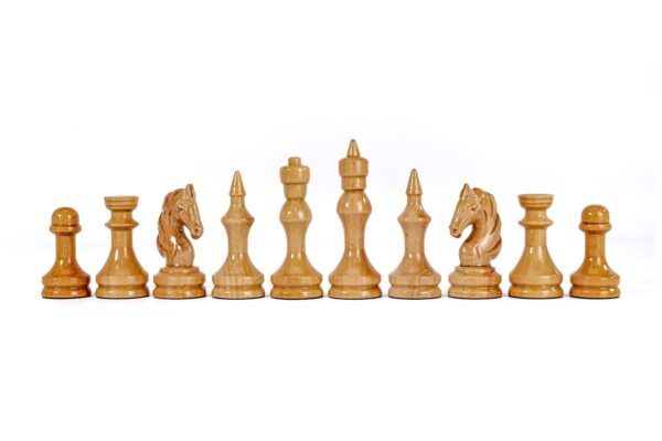 Chess Figures Classic Lúxus borð