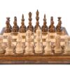 Square Chess lúxus kínverskt sett