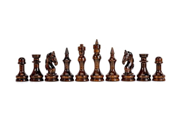 Chess Figures Klassísk lúxus nútímasett