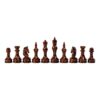 Chess Figures Klassískt lúxus glersett