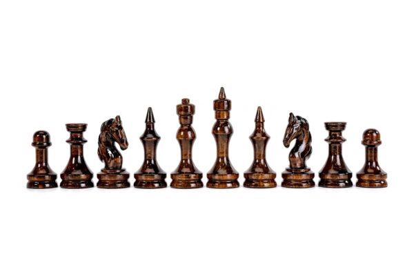 Chess Figures Classic Lúxus borð