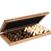 Klassískt Beech Wood Chess Lúxus Veggfóður