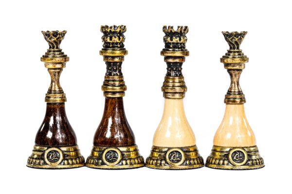 Chess Figures Brons-Wood Luxury Grandmaster súkkulaðistykki