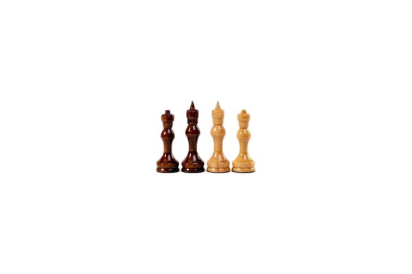 Chess Figures Klassískt lúxus glersett