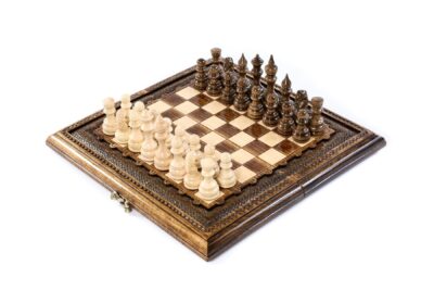 Chess-Tackgammon Classic Lúxus skákvörur