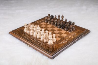 Skák – Kotra Lúxus málmsett