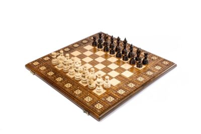 Skák-kotru teppi Klassísk skáksett Lúxus