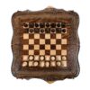 Skák með höfundarréttarvarið Mount Ararat Outline Luxury Wood Board