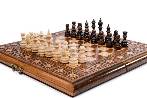 Chess-Kotra teppi Klassísk lúxus skáksett Ástralía
